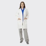 40" Twill Antimicrobial Lab Coat with Logo