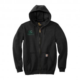 Personalized Carhartt Midweight Hooded Zip-Front Sweatshirt