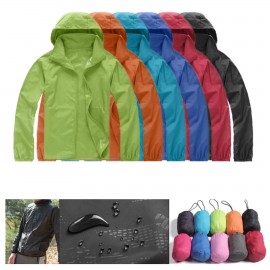 Personalized Waterproof Packable Unisex Jacket