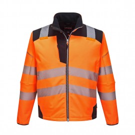 Custom PW3 Hi-Vis Softshell Jacket