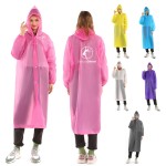 Personalized Portable EVA Raincoats With Hoods