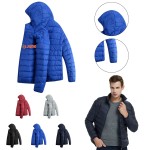 Packable Down Jacket with Logo