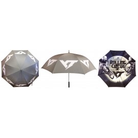 Custom Branded 60" Golf Umbrella w/ Double Sided Dye Sub Printing