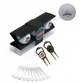 Custom Branded Callaway Geo Divot/Bottle Opener X-Pack with Printed Tees  Custom Branded Callaway Geo Divot/Bottle Opener X-Pack with Printed Tees