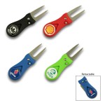 Retractable Golf Divot Tool with Ball Marker Custom Branded