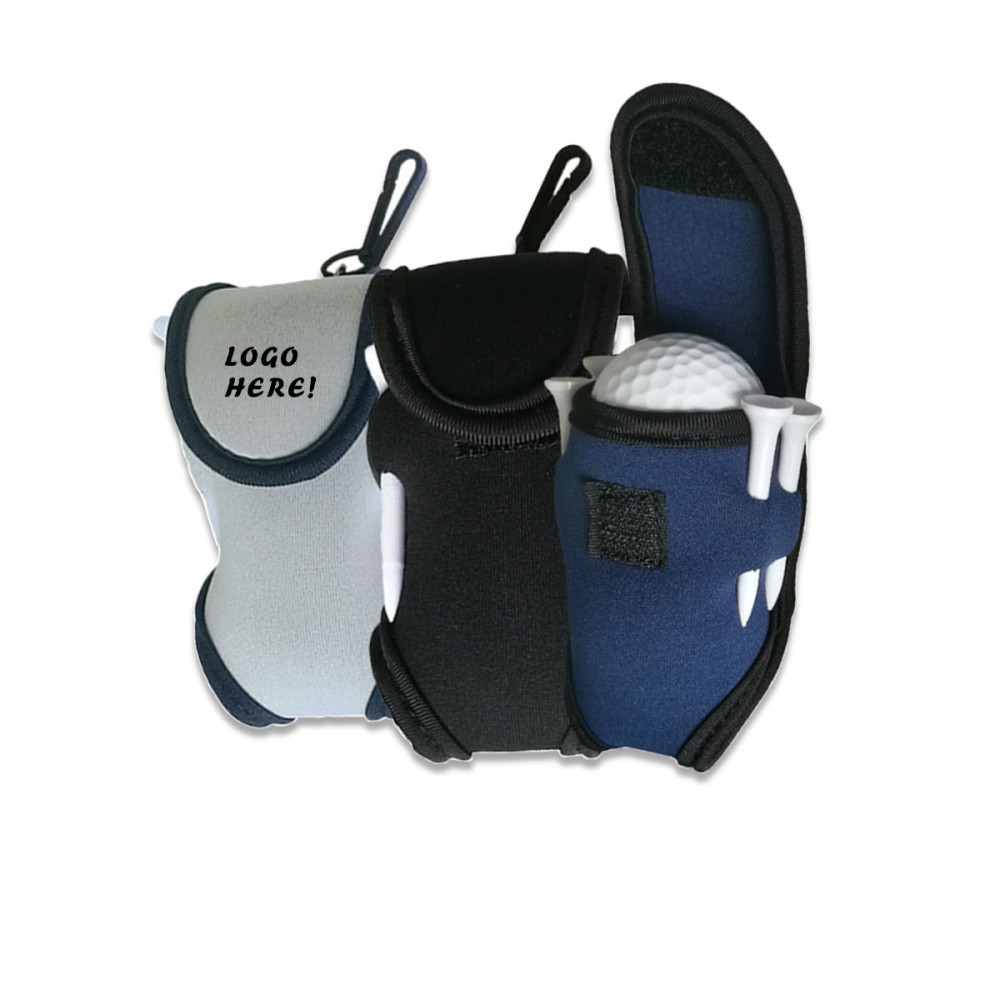 Custom Imprinted Neoprene Golf Accessory Storage Bag