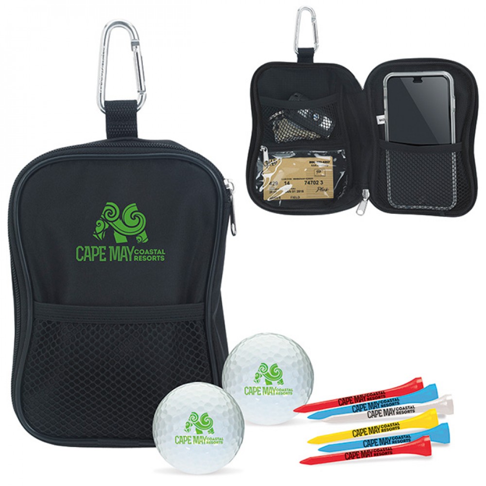 Callaway Valuables Pouch Golf Kit w/Warbird 2.0 Golf Balls Custom Imprinted Callaway Valuables Pouch Golf Kit w/Warbird 2.0 Golf Balls Custom Imprinted
