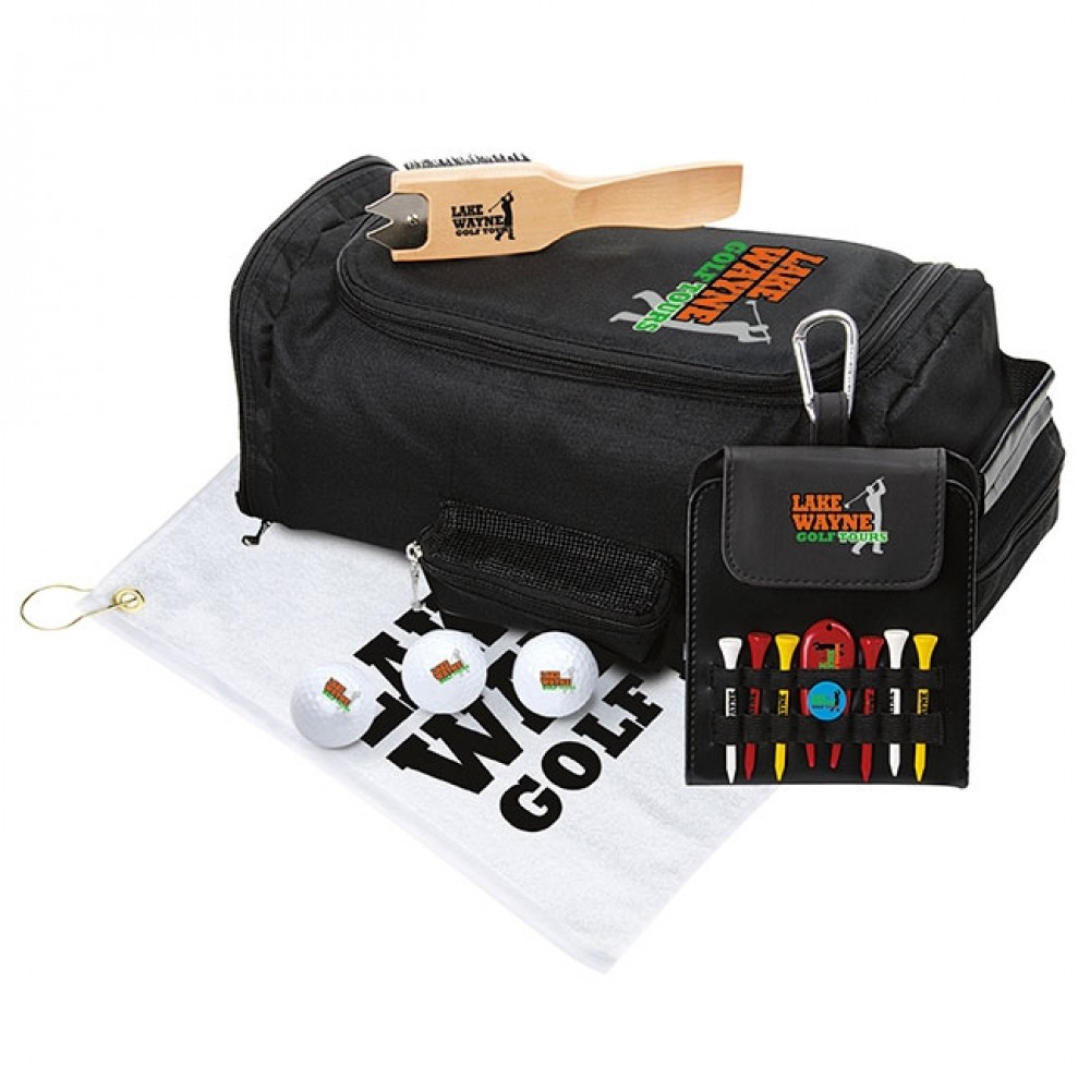 Titleist Club House Bag Travel Kit w/Titleist TruFeel Golf Balls Custom Branded Titleist Club House Bag Travel Kit w/Titleist TruFeel Golf Balls Custom Branded