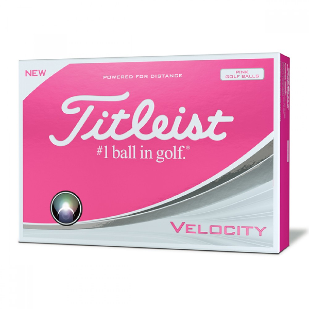 Titleist Velocity Golf Balls (2022) Custom Branded