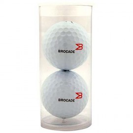 Custom Branded 2-Ball Tube  Custom Branded 2-Ball Tube