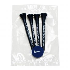 Custom Branded Golf Tee Poly Packet with 4 Tees & 1 Ball Marker