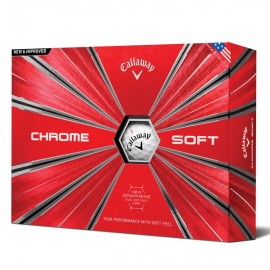 Custom Imprinted Callaway Chrome Soft Golf Balls  Custom Imprinted Callaway Chrome Soft Golf Balls