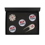 Scotsman's Premium Gift Box with Metal Poker Chip Medallion Logo Printed