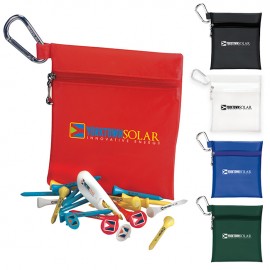 Custom Branded BIC Graphic Champion Golf Jumbo Zipper Pack w/2 3/4" Tees