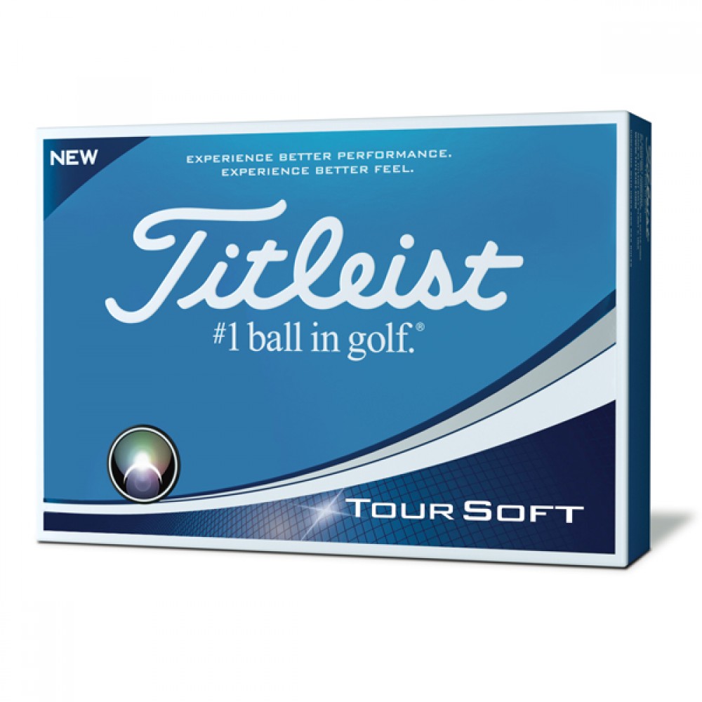Logo Printed Titleist Tour Soft Golf Balls