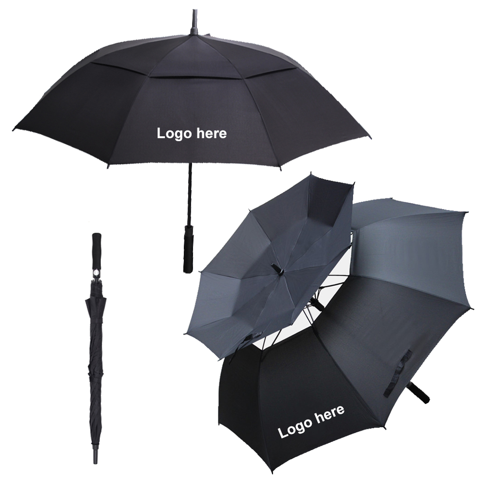 Custom Branded 30" Arc Two-Tone Vented Sport & Golf Umbrella