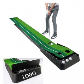 98Inch Golf Putting Green Mat Set Custom Branded