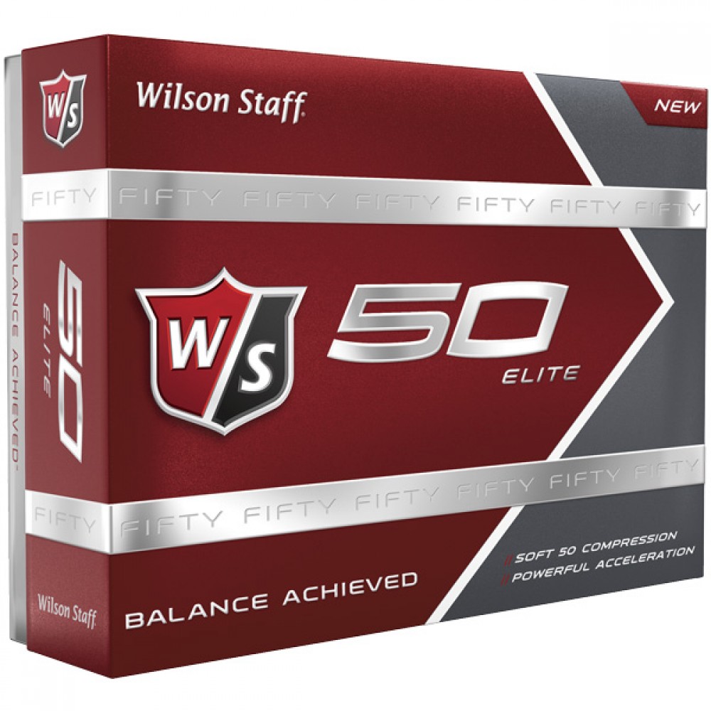 Wilson Staff 50 Elite Golf Balls Custom Imprinted