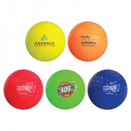 Logo Printed Professional Colored Golf Ball