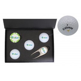 Callaway Scotsman's Premium Gift Box with Poker Chip Custom Imprinted