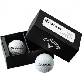 Callaway Warbird 2-Ball Business Card Box Custom Branded  Callaway Warbird 2-Ball Business Card Box Custom Branded