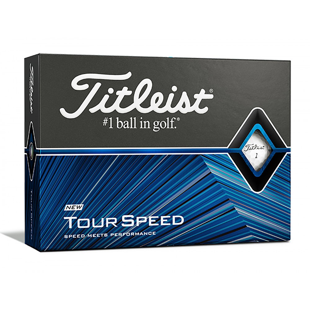 Custom Imprinted Titleist Tour Speed Golf Balls