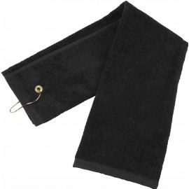 Custom Golf Towel with Clip with Logo