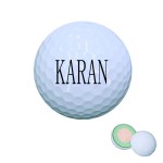 Golf PU Four-layer Ball Custom Imprinted