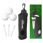 Custom Imprinted Neoprene Golf Ball & Tee Holder