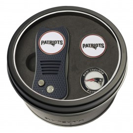 Golf Tin Set with Switchblade Divot Tool and 2 Ball Markers Custom Branded  Golf Tin Set with Switchblade Divot Tool and 2 Ball Markers Custom Branded