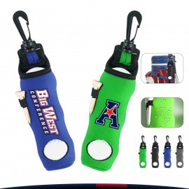 Logo Printed Deizy Golf Ball Pouch Set