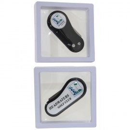 Logo Printed Flix Lite DS Divot Tool in Levit8 Window Box  Logo Printed Flix Lite DS Divot Tool in Levit8 Window Box
