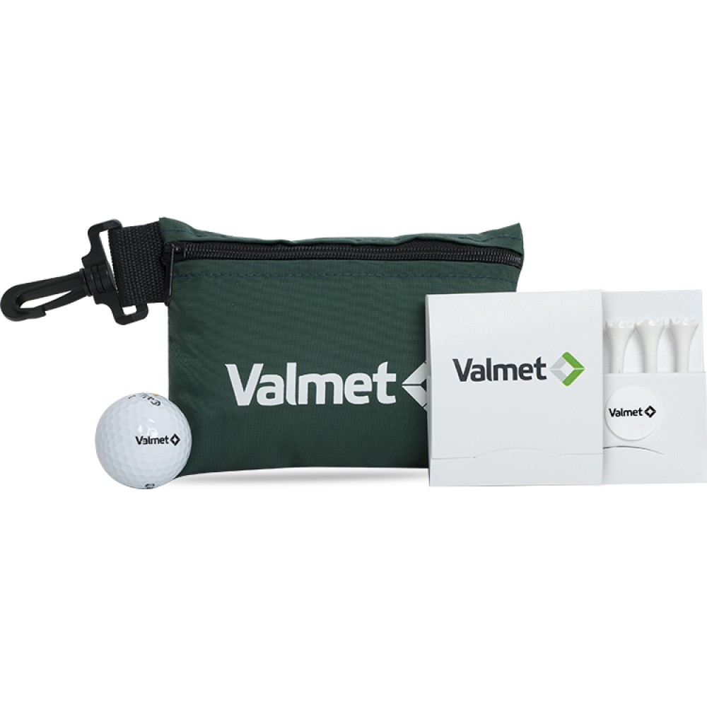 Custom Imprinted Bargain Ditty Bag Golf Kit