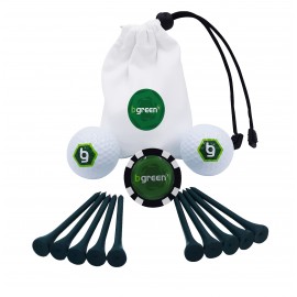 Logo Printed Callaway Poker Chip Pouch Pack with Printed Tees  Logo Printed Callaway Poker Chip Pouch Pack with Printed Tees