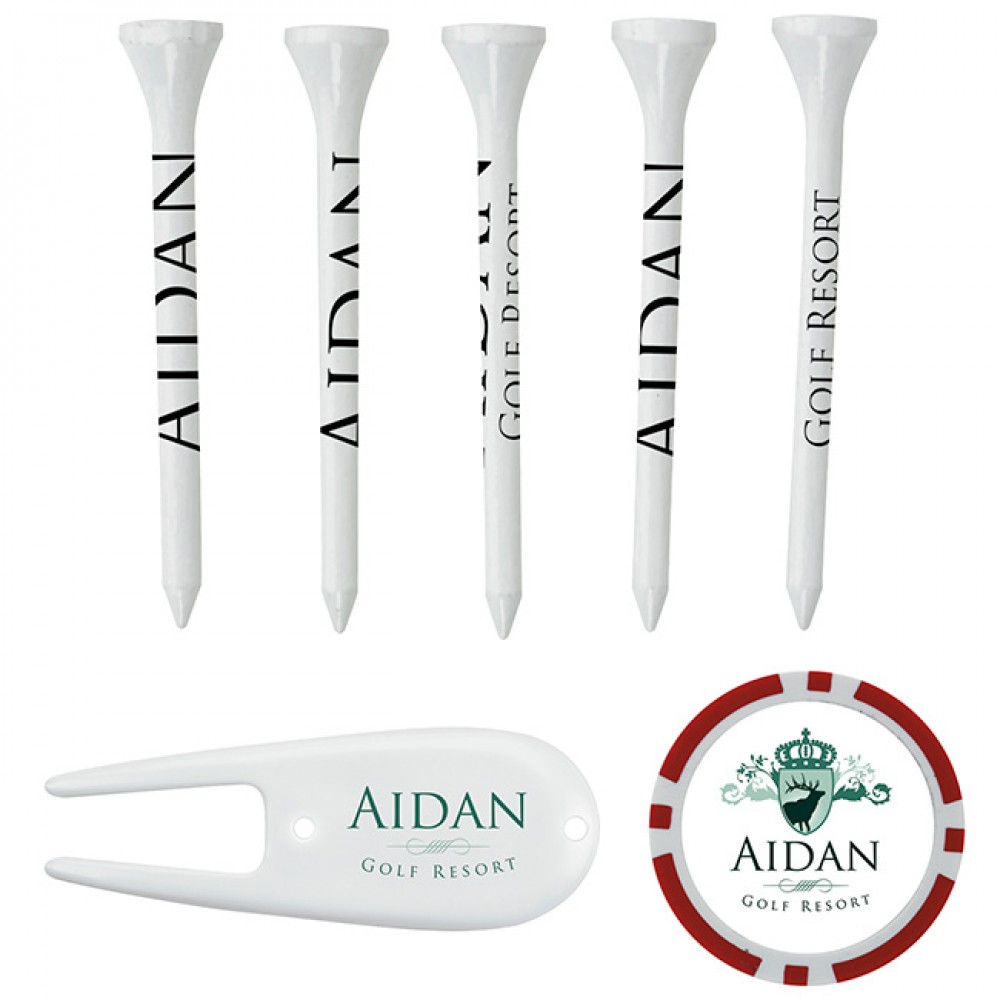 Custom Branded BIC Graphic Draw Golf Pak w/2 3/4" Tees Custom Branded BIC Graphic Draw Golf Pak w/2 3/4" Tees