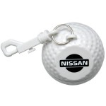 Custom Imprinted Golf Ball Design Poncho Holder W/Hood