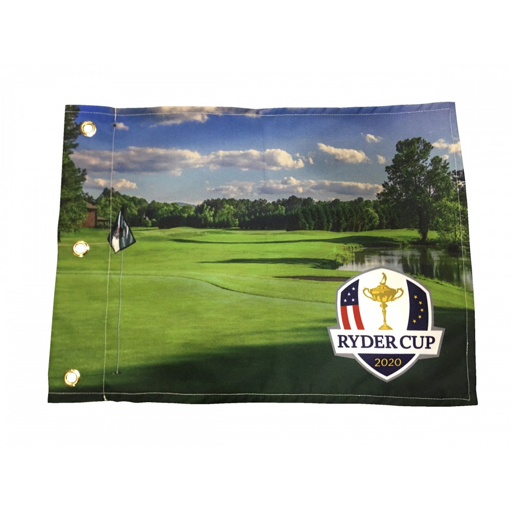 Custom Imprinted Sublimated Golf Pin Flag Custom Imprinted Sublimated Golf Pin Flag