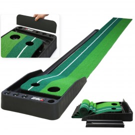 Indoor Golf Putting Mat Mini Course Logo Printed