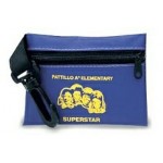 Custom Branded School/PPE mask clip zipper pouch