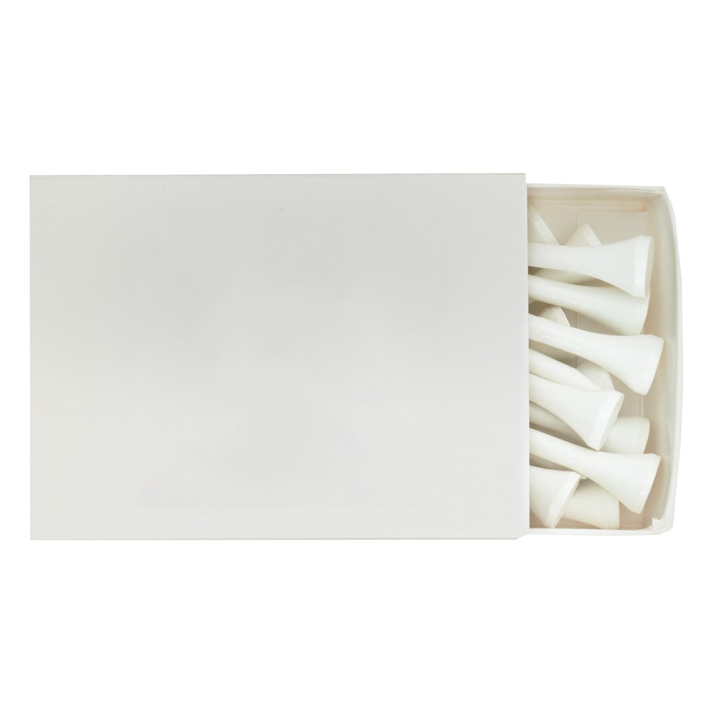 Custom Branded Box of Custom Golf Tees Custom Branded Box of Custom Golf Tees