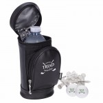 Custom Imprinted KOOZIE Golf Bag Kooler Kit w/Wilson Ultra 500 Golf Balls