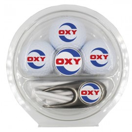 Scotsman's Divot Tool Donut Clam Pack Logo Printed