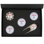 Scotsman's Divot Tool Premium Gift Box with Metal Poker Chip Custom Imprinted