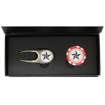 Custom Branded Scotsman's Tool and Plastic Poker with Marker in a Magnetic Close Gift Box