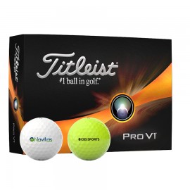 Custom Titleist Pro V1 Golf Balls 2025 (Dozen)