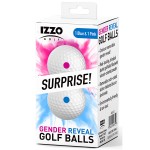IZZO Gender Reveal Golf Balls with Logo