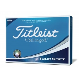 Custom Titleist Tour Soft Golf Ball - Dozen Box