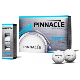 Customized Pinnacle Soft (Feel) Golf Ball - Dozen Box