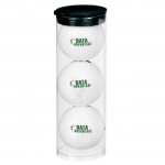 Wilson Par Pack Tube w/3 Ultra 500 Golf Balls Logo Printed