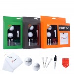 Promotional Boxed Golf Premium Gift Set Includes A Towel